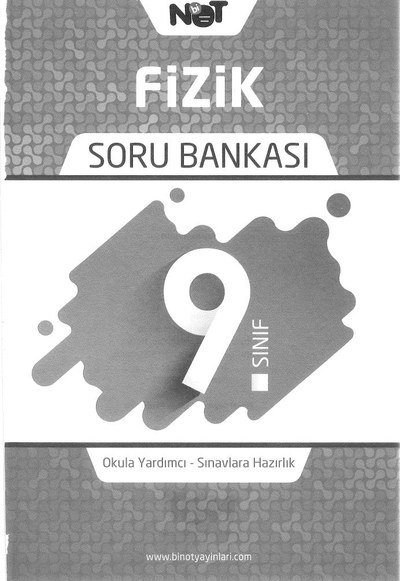 FİZİK SORU BANKASI Panda Fotokopi & Baskı Merkezi