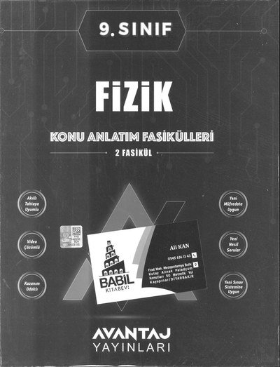 FİZİK KONU ANLATI MFASİKÜLLERİ 2 FASİKÜL