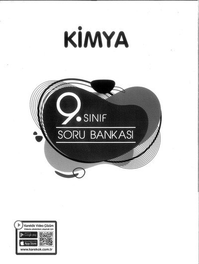 KİMYA SORU BANKASI Panda Fotokopi & Baskı Merkezi