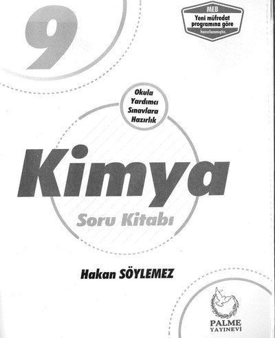 KİMYA SORU KİTABI Panda Fotokopi & Baskı Merkezi
