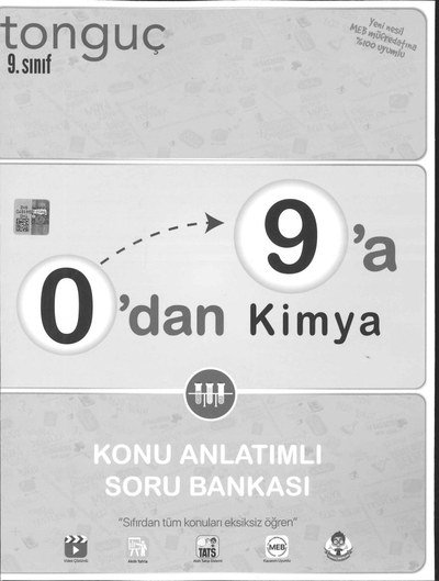 0'DAN 9'A KİMYA KONU ANLATIMLI SORU BANKASI Panda Fotokopi & Baskı Merkezi