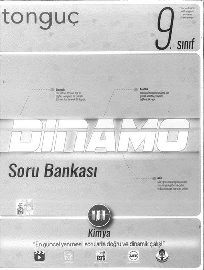 DİNAMO SORU BANKASI KİMYA