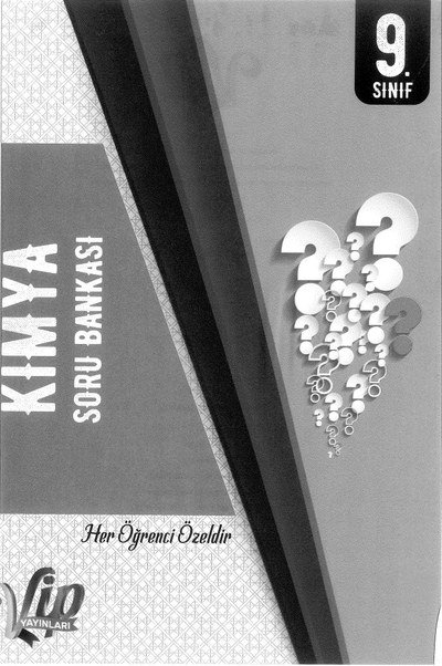 KİMYA SORU BANKASI Panda Fotokopi & Baskı Merkezi