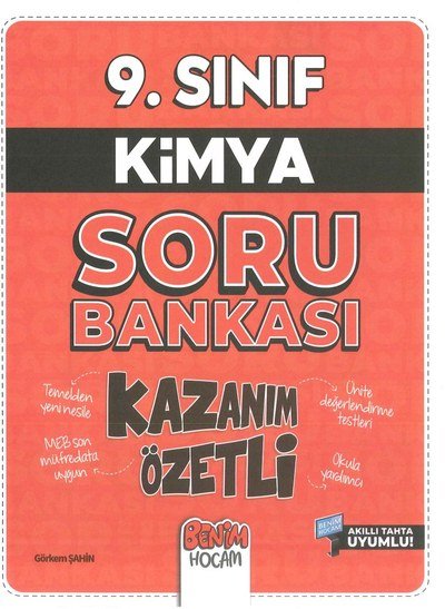 KİMYA SORU BANKASI KAZANIM ÖZETLİ Panda Fotokopi & Baskı Merkezi