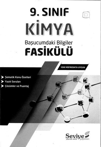 KİMYA BAŞUCUMDAKİ BİLGİLER FASİKÜLÜ Panda Fotokopi & Baskı Merkezi