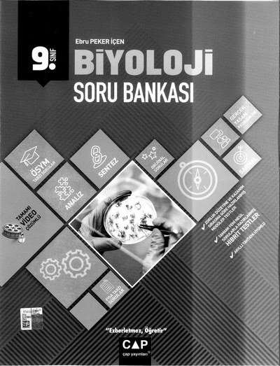 BİYOLOJİ SORU BANKASI Panda Fotokopi & Baskı Merkezi