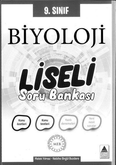 BİYOLOJİ LİSELİ SORU BANKASI Panda Fotokopi & Baskı Merkezi
