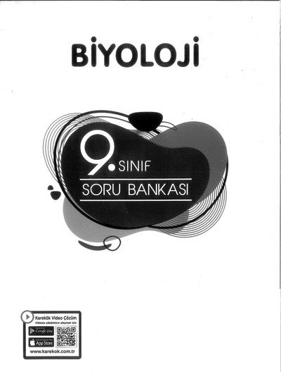 BİYOLOJİ SORU BANKASI Panda Fotokopi & Baskı Merkezi
