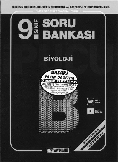 SORU BANKASI BİYOLOJİ Panda Fotokopi & Baskı Merkezi