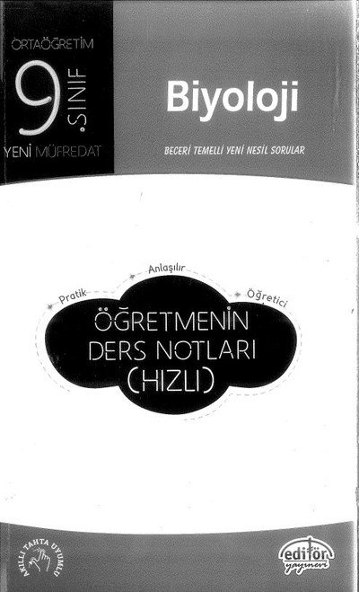 BİYOLOJİ ÖĞRETMENİN DERS NOTLARI (HIZLI) Panda Fotokopi & Baskı Merkezi