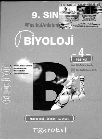 BİYOLOJİ FASİKÜL ANLATIM KİTABI