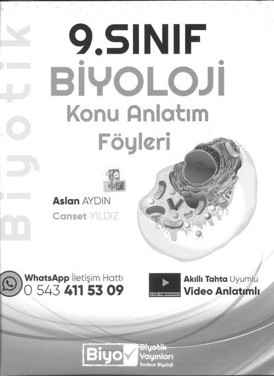 BİYOLOJİ KONU ANLATIM FÖYLERİ Panda Fotokopi & Baskı Merkezi