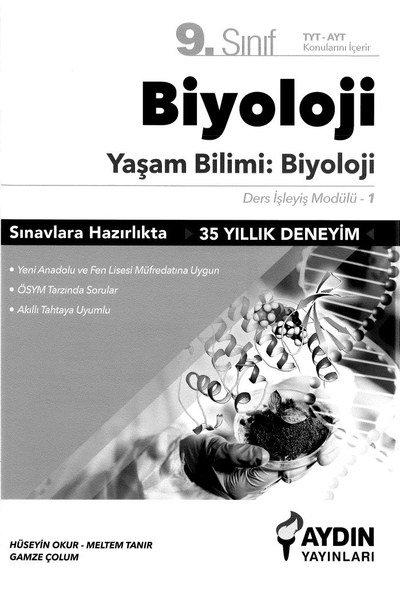 BİYOLOJİ YAŞAM BİLİMİ: BİYOLOJİ Panda Fotokopi & Baskı Merkezi
