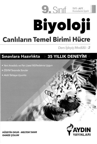 BİYOLOJİ CANLILARIN TEMEL BİRİMİ HÜCRE Panda Fotokopi & Baskı Merkezi