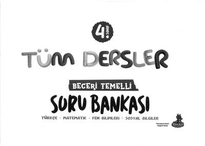 TÜM DERSLER BECERİ TEMELLİ SORU BANKASI Panda Fotokopi & Baskı Merkezi