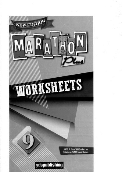 NEW EDITION MARATHON WORK SHEETS Panda Fotokopi & Baskı Merkezi