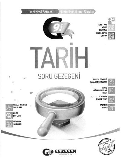 TARİH SORU GEZEGENİ YENİ NESİL SORULAR