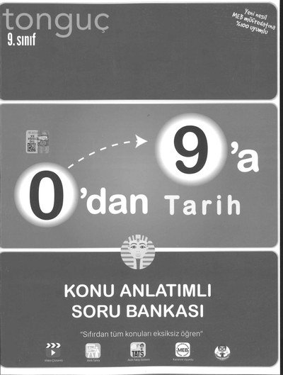 0'DAN 9'A TARİH KONU ANLATIMLI SORU BANKASI Panda Fotokopi & Baskı Merkezi