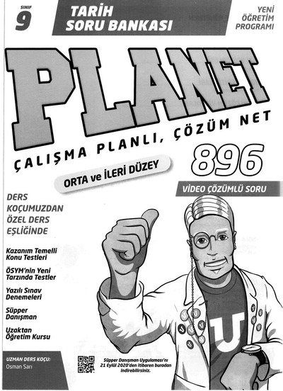 TARİH SORU BANKASI PLANET ÇALIŞMA PLANLI ÇÖZÜM NET Panda Fotokopi & Baskı Merkezi