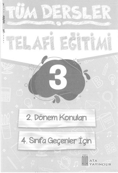 TÜM DERSLER TELAFİ EĞİTİMİ Panda Fotokopi & Baskı Merkezi