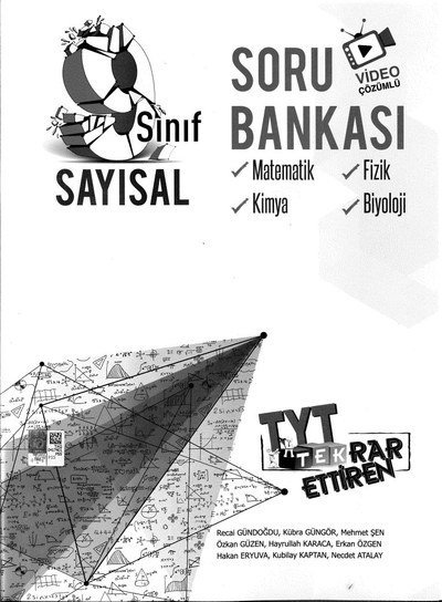 SORU BANKASI MATEMATİK FİZİK KİMYA BİYOLOJİ TYT TEKRAR ETTİREN SAYISAL Panda Fotokopi & Baskı Merkezi