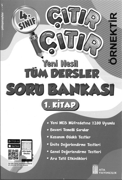 TÜM DERSLER SORU BANKASI Panda Fotokopi & Baskı Merkezi