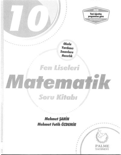 FEN LİSELERİ MATEMATİK SORU KİTABI Panda Fotokopi & Baskı Merkezi