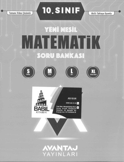 YENİ NESİL MATEMATİK SORU BANKASI Panda Fotokopi & Baskı Merkezi