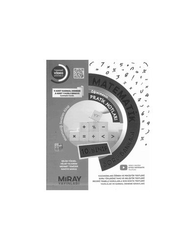 MATEMATİK ÖĞRETMENİN PRATİK NOTLARI SORU BANKASI Panda Fotokopi & Baskı Merkezi