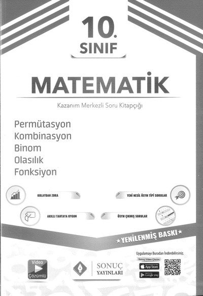 MATEMATİK KAZANIM MERKEZLİ SORU KİTAPÇIĞI