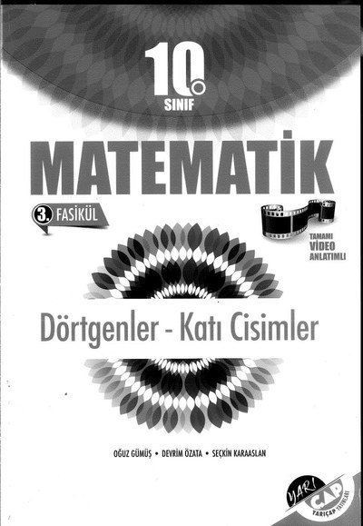 MATEMATİK 3. FASİKÜL DÖRTGENLER KATI CİSİMLER