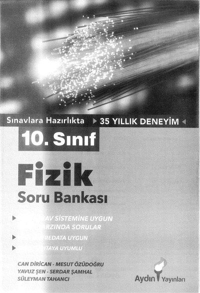 FİZİK SORU BANKASI Panda Fotokopi & Baskı Merkezi