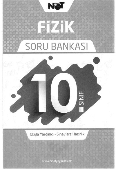 FİZİK SORU BANKASI Panda Fotokopi & Baskı Merkezi