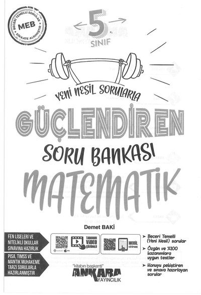 GÜÇLENDİREN SORU BANKASI MATEMATİK Panda Fotokopi & Baskı Merkezi