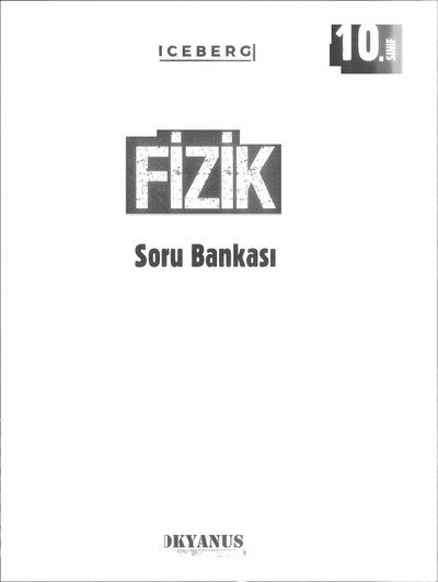 FİZİK SORU BANKASI ICEBERG Panda Fotokopi & Baskı Merkezi