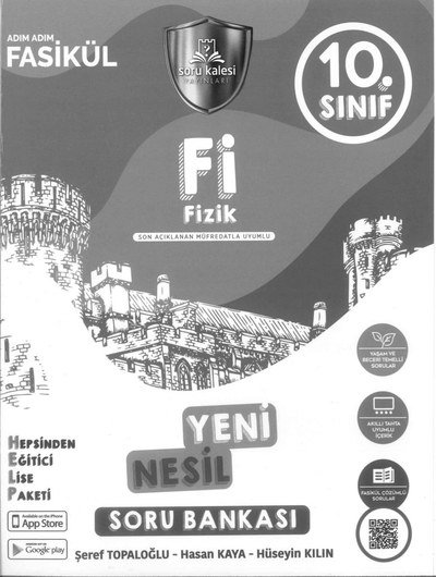 Fİ FİZİK YENİ NESİL SORU BANKASI ADIM ADIM FASİKÜL Panda Fotokopi & Baskı Merkezi