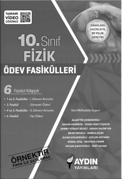 FİZİK ÖDEV FASİKÜLLERİ Panda Fotokopi & Baskı Merkezi