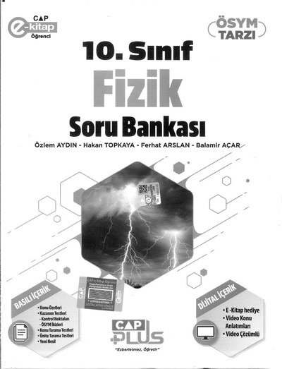 FİZİK SORU BANKASI Panda Fotokopi & Baskı Merkezi