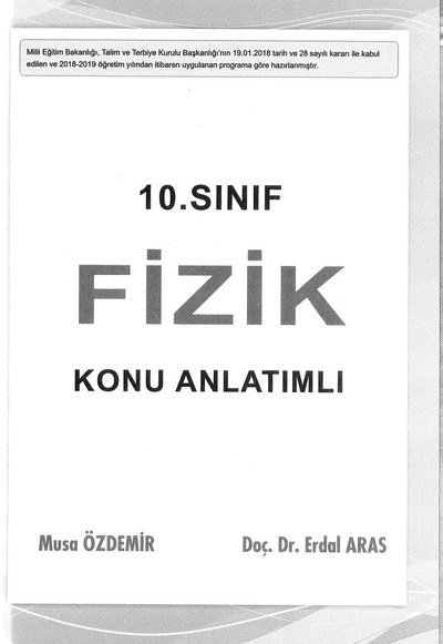 FİZİK KONU ANLATIMLI