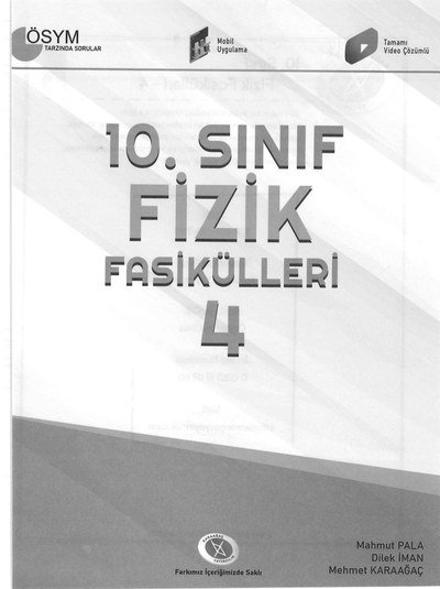 FİZİK FASİKÜLLERİ 4 Panda Fotokopi & Baskı Merkezi