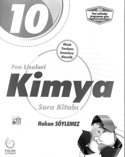 FEN LİSELERİ KİMYA SORU KİTABI Panda Fotokopi & Baskı Merkezi