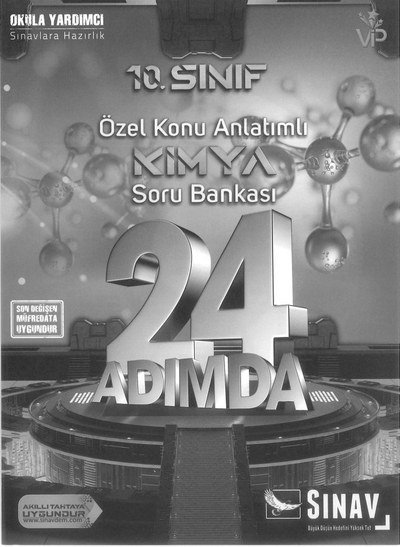 ÖZEL KONU ANLATIMLI KİMYA SORU BANKASI 24 ADIMDA Panda Fotokopi & Baskı Merkezi