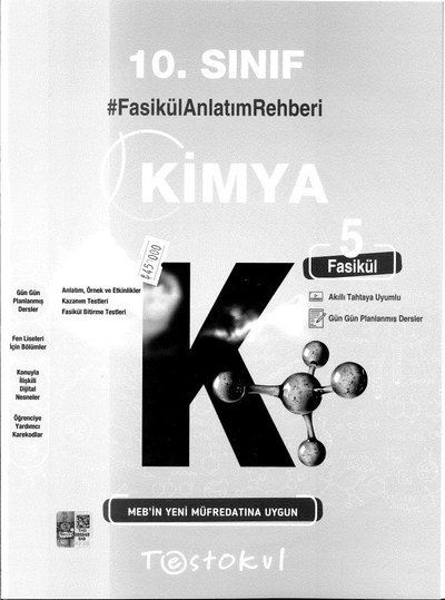 KİMYA FASİKÜL ANLATIM REHBERİ KİMYA Panda Fotokopi & Baskı Merkezi