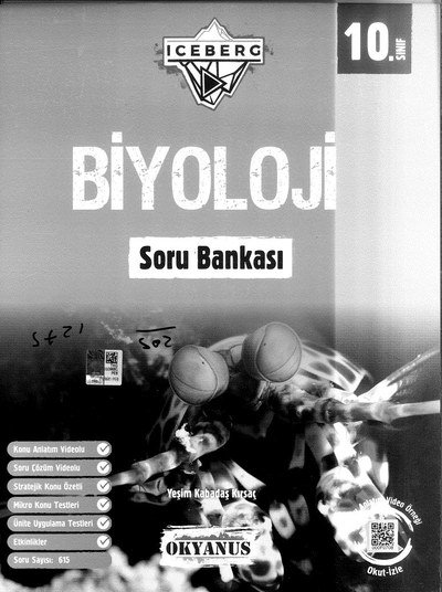 BİYOLOJİ SORU BANKASI ICEBERG Panda Fotokopi & Baskı Merkezi