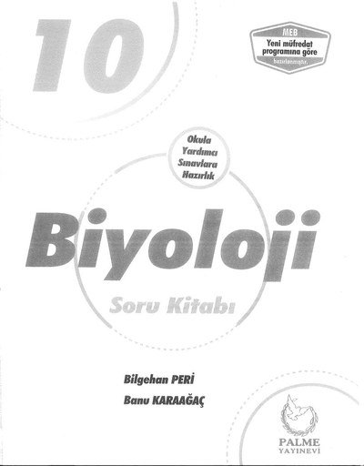 BİYOLOJİ SORU KİTABI Panda Fotokopi & Baskı Merkezi