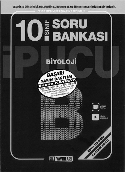 BİYOLOJİ SORU BANKASI