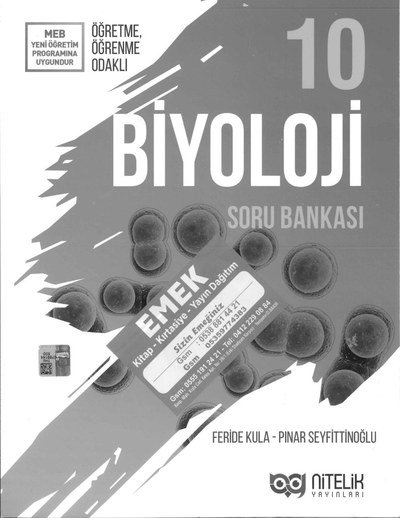 BİYOLOJİ SORU BANKASI Panda Fotokopi & Baskı Merkezi