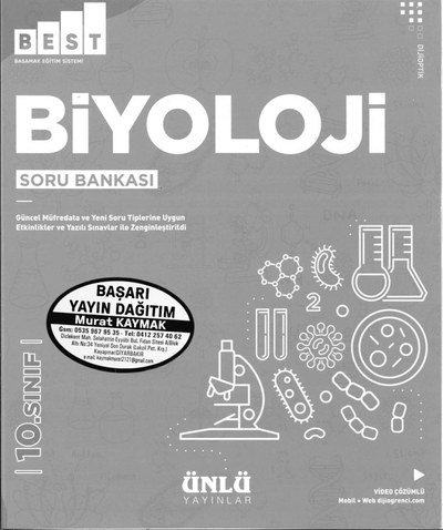 BİYOLOJİ SORU BANKASI BEST Panda Fotokopi & Baskı Merkezi