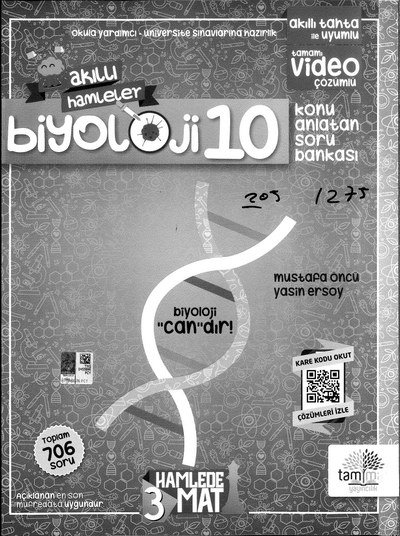 BİYOLOJİ KONU ANLATAN SORU BANKASI