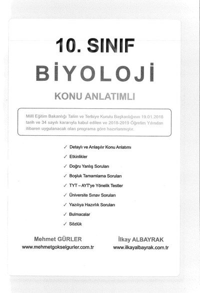 BİYOLOJİ KONU ANLATIMLI Panda Fotokopi & Baskı Merkezi